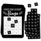 Big Dot of Happiness Mr. and Mrs. - Find the Guest Bingo Cards and Markers - Black and White Wedding or Bridal Shower Bingo Game - Set of 18